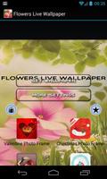 Flowers Live Wallpaper Cartaz