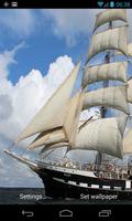 Sailing Ship Live Wallpaper capture d'écran 2