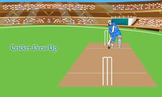 Cricket Dress Up постер