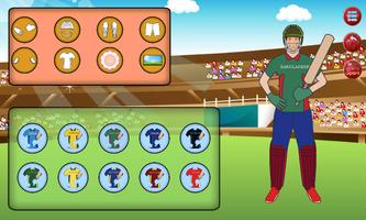 برنامه‌نما Cricket Dress Up عکس از صفحه