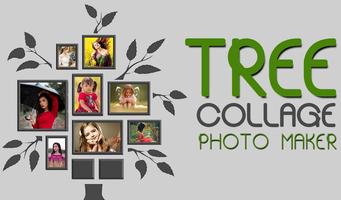 Tree Collage Photo Maker Affiche