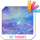 Fantastic Deer Xperia Theme آئیکن