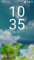 Green Planet Xperia Theme ảnh chụp màn hình 1