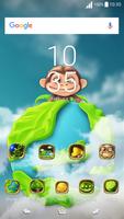 Green Planet Xperia Theme ảnh chụp màn hình 2
