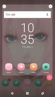 Hey Girl Xperia Theme ảnh chụp màn hình 3