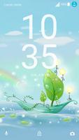 Leaves and Bubbles Xperia Theme screenshot 1