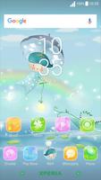 Leaves and Bubbles Xperia Theme 스크린샷 2
