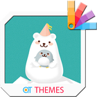 Pola Bear xperia Theme ikona