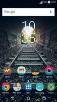 Railroad Xperia Theme স্ক্রিনশট 2