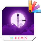 Sunset Purple Xperia Theme иконка