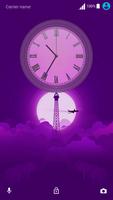 Sunset Purple Xperia Theme постер