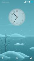 Winter Fishing Xperia Theme الملصق