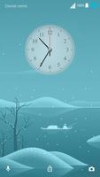 Winter Fishing Xperia Theme постер