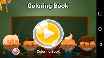 پوستر Coloring pages book kids game