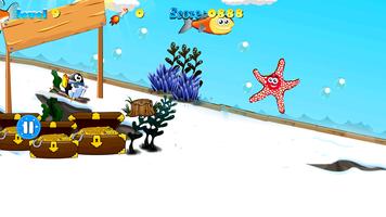 Sponge and Penguin Ski screenshot 1