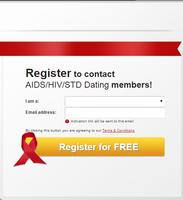 HIV Dating - aids dating app скриншот 1