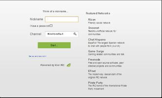 IRC Client Free تصوير الشاشة 1