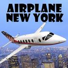 Airplane New York أيقونة