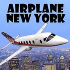 Airplane New York simgesi