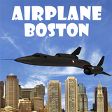 Airplane Boston icône