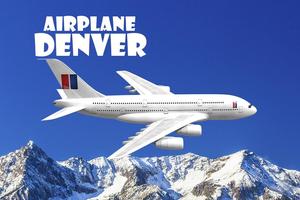 Airplane Denver Plakat