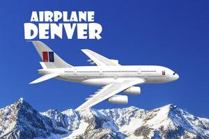 Airplane Denver plakat