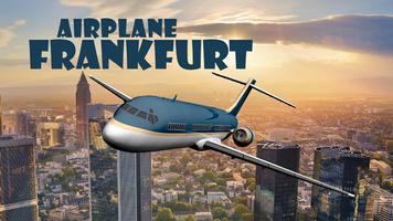 Airplane Frankfurt poster