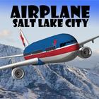 Airplane Salt Lake City ikona