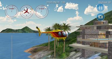 برنامه‌نما Helicopter Flight Simulator عکس از صفحه
