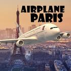 Airplane Paris ikon