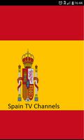 Spain TV channels الملصق