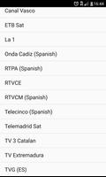 Spain TV channels اسکرین شاٹ 2