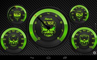 Free Torque Theme SkullZ OBD 2 screenshot 2