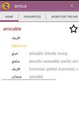 English to Arabic Dictionary captura de pantalla 2