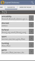 English to Gujarati Dictionary capture d'écran 2