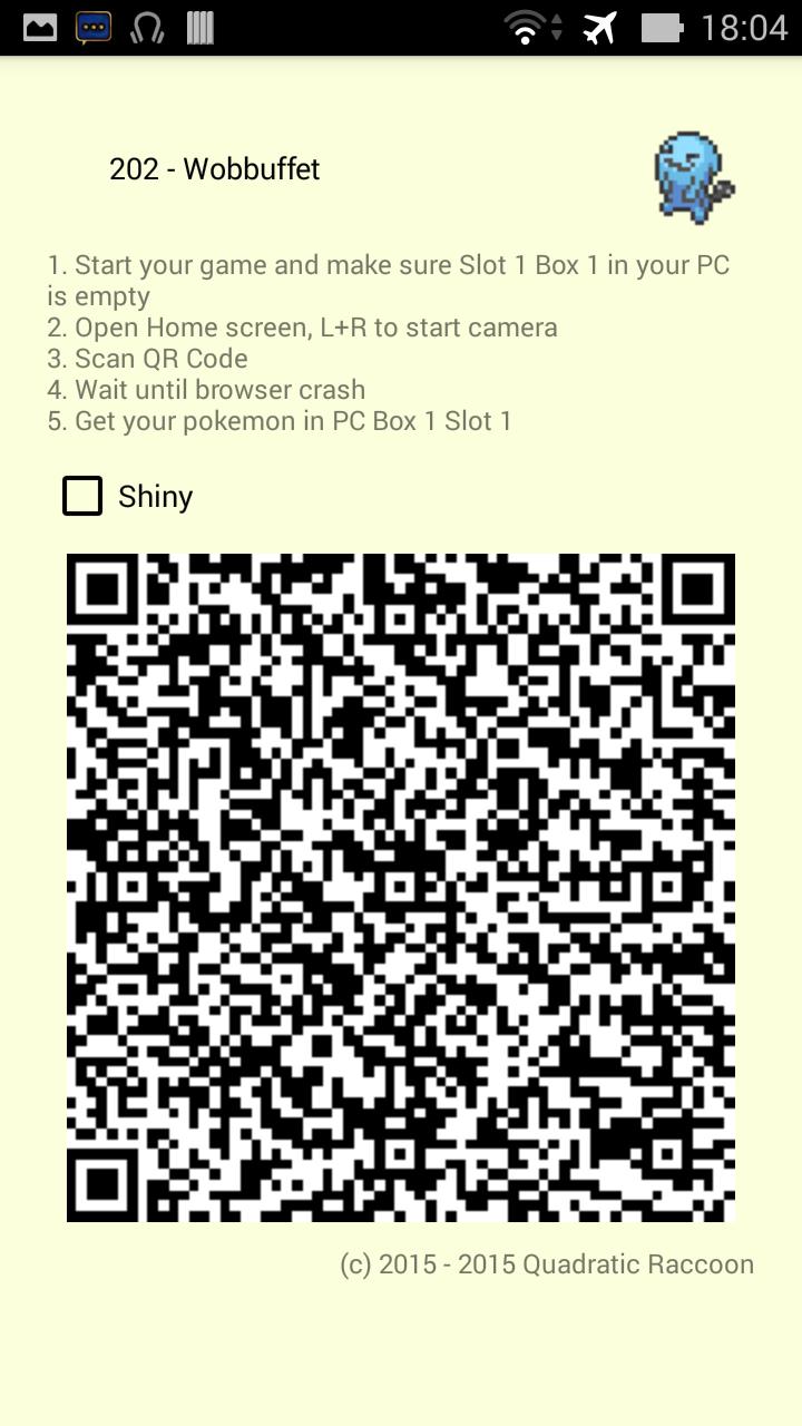Qr Codes For Pokemon Xyoras For Android Apk Download