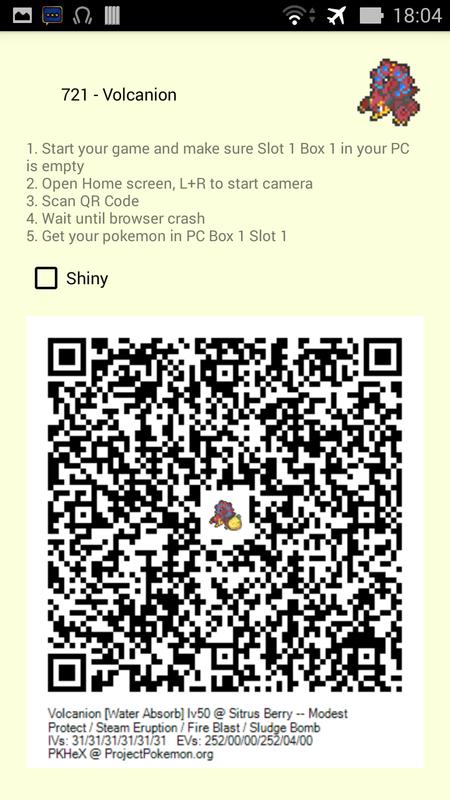 Shiny Mega Gengar Qr Code