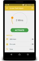 Q-Anti Theft Alarm capture d'écran 1