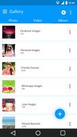 Photo Gallery & Album captura de pantalla 1