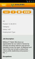 Job Search - Qualified Careers captura de pantalla 2