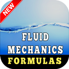 Fluid Mechanics Formulas-icoon