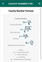 Fluid Mechanics Formulas poster
