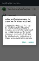 AutoChat for WhatsApp Free تصوير الشاشة 2