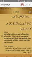 Surah Al-Mulk captura de pantalla 2