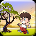 Angry Boy Running Game آئیکن