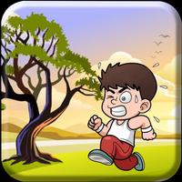 Angry Boy Running Game پوسٹر
