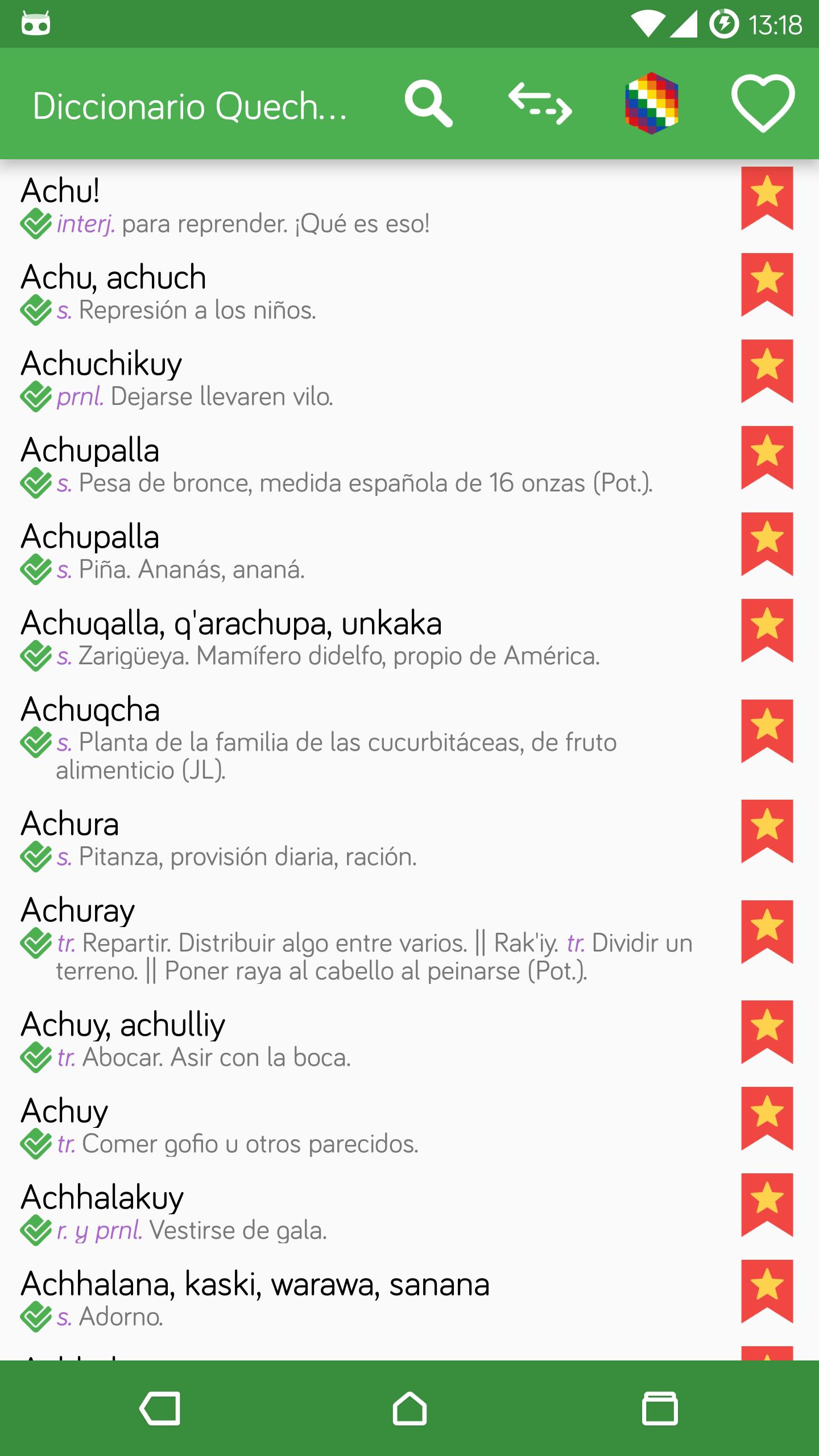 Necesitas Un Diccionario Traductor Quechua Espanol Android