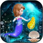 Mermaid sofia the first princess -mermaid princess icon