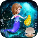 Mermaid sofia the first princess -mermaid princess 아이콘