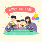 Happy Family Day ícone